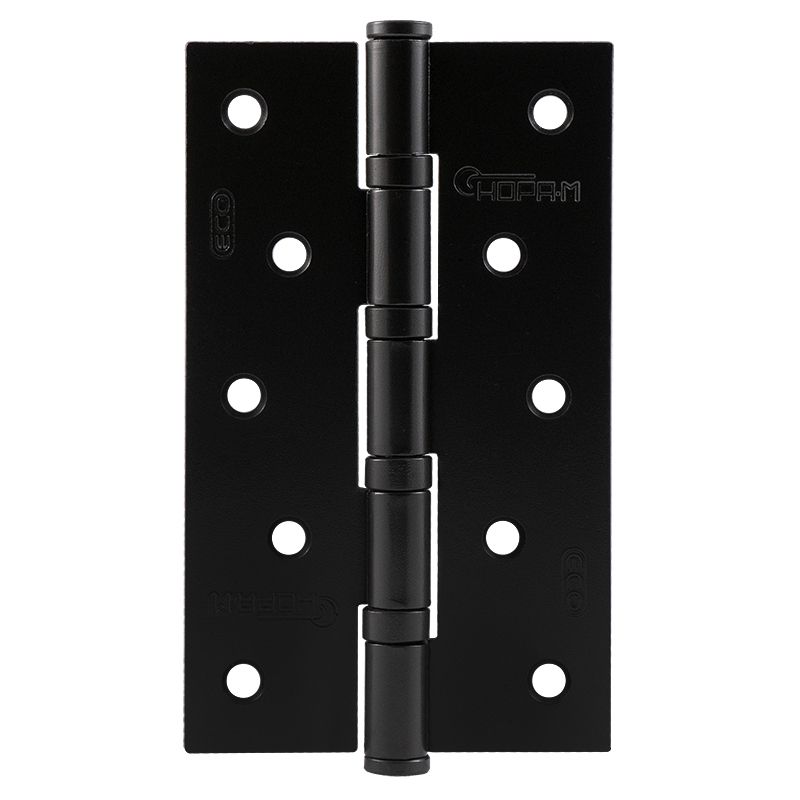 Петля универсальная 5"-4ВВ STD (125*75*2,5) без колп. Универсальная Черный