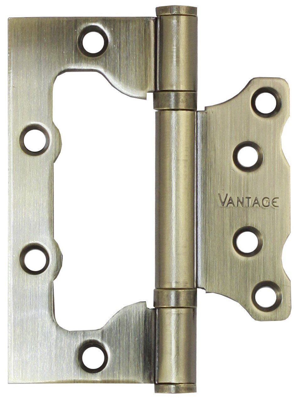 Петли без врезки Vantage 100х75х2,5 2ВВ-AB (бронза)