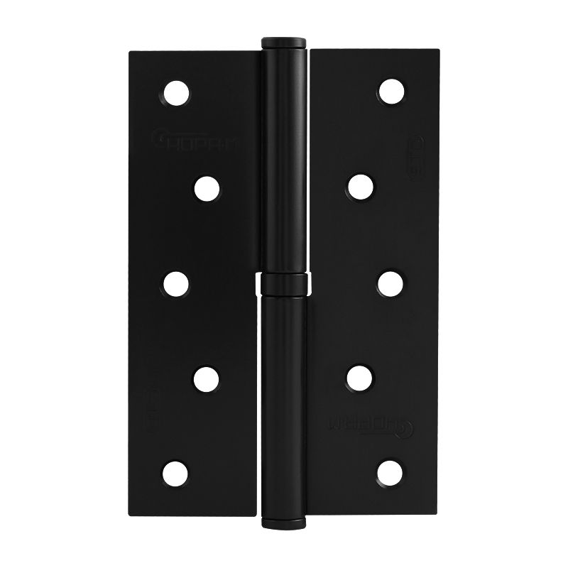 Петля левая/правая 750-5" STD (120*80*2,5) без колп. Левая Черный