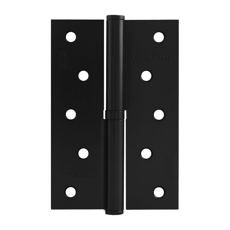 Петля левая/правая 750-5" STD (120*80*2,5) без колп. Правая Черный