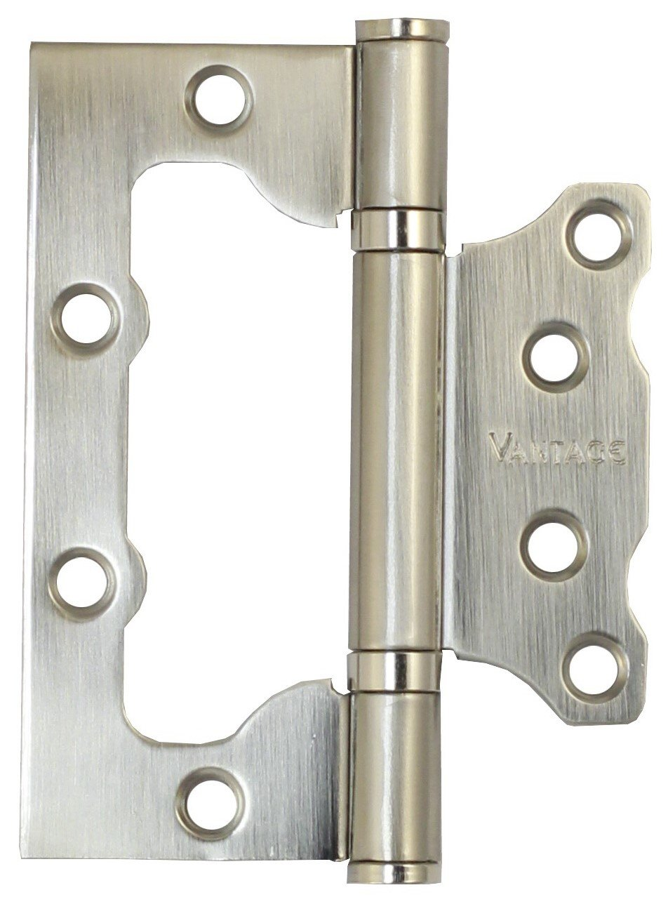 Петли без врезки Vantage 100х75х2,5 2ВВ-SN тех.упаковка (мат.никель)